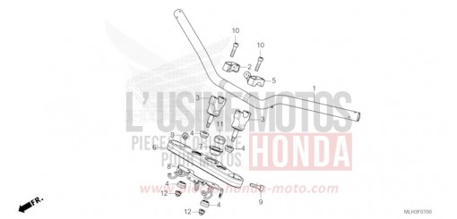 ROHRGRIFF/OBERE BRUECKE CMX500A2R de 2024